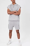 sleeveless hoodie